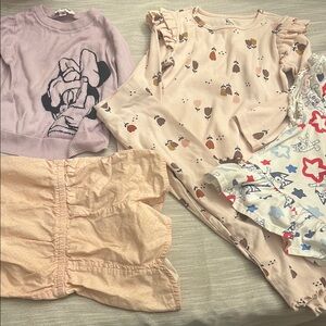 Adorable Kids' Clothing Set Bundle 4T Winter and Summer